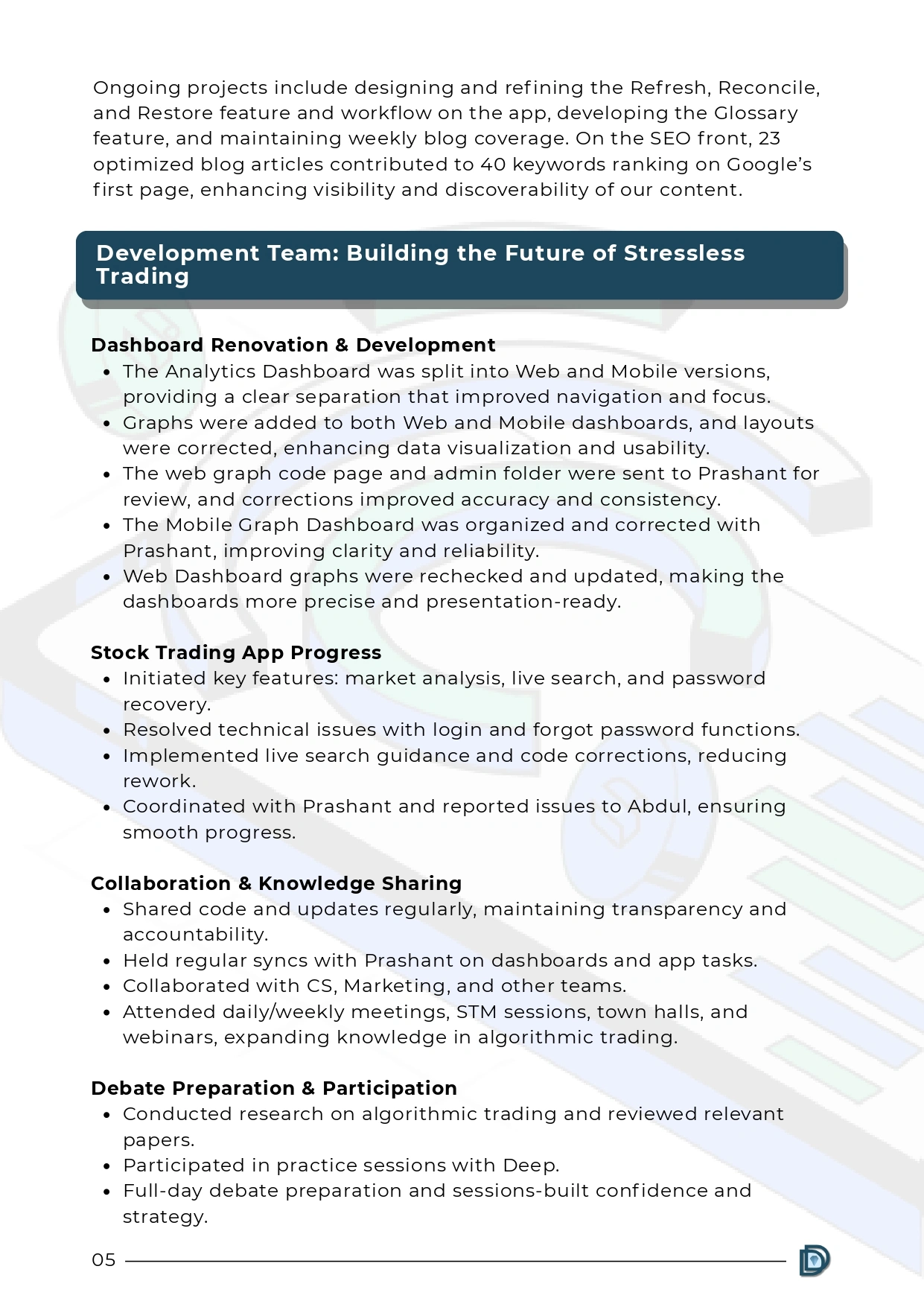 Newsletter October