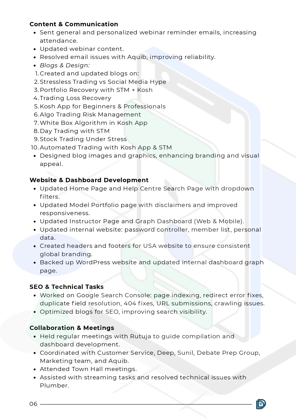 Newsletter October